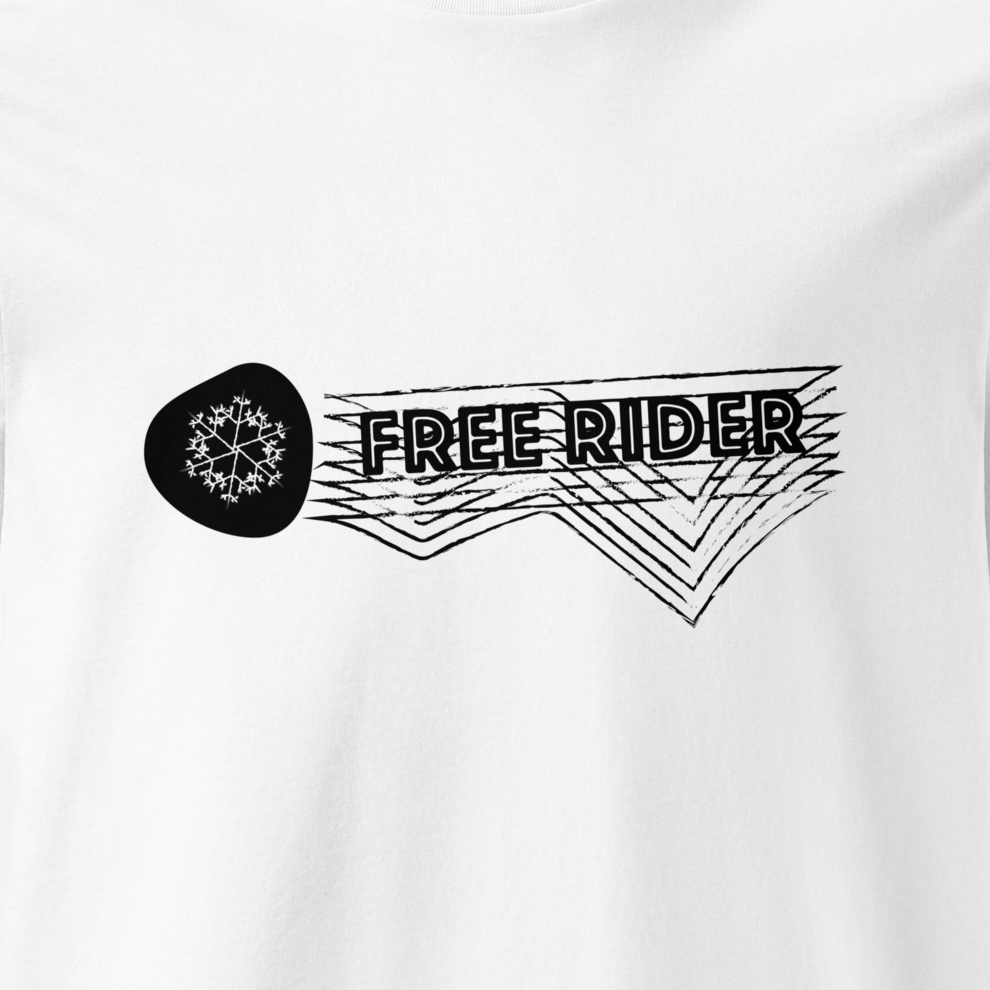 T-shirt Bio Free Rider