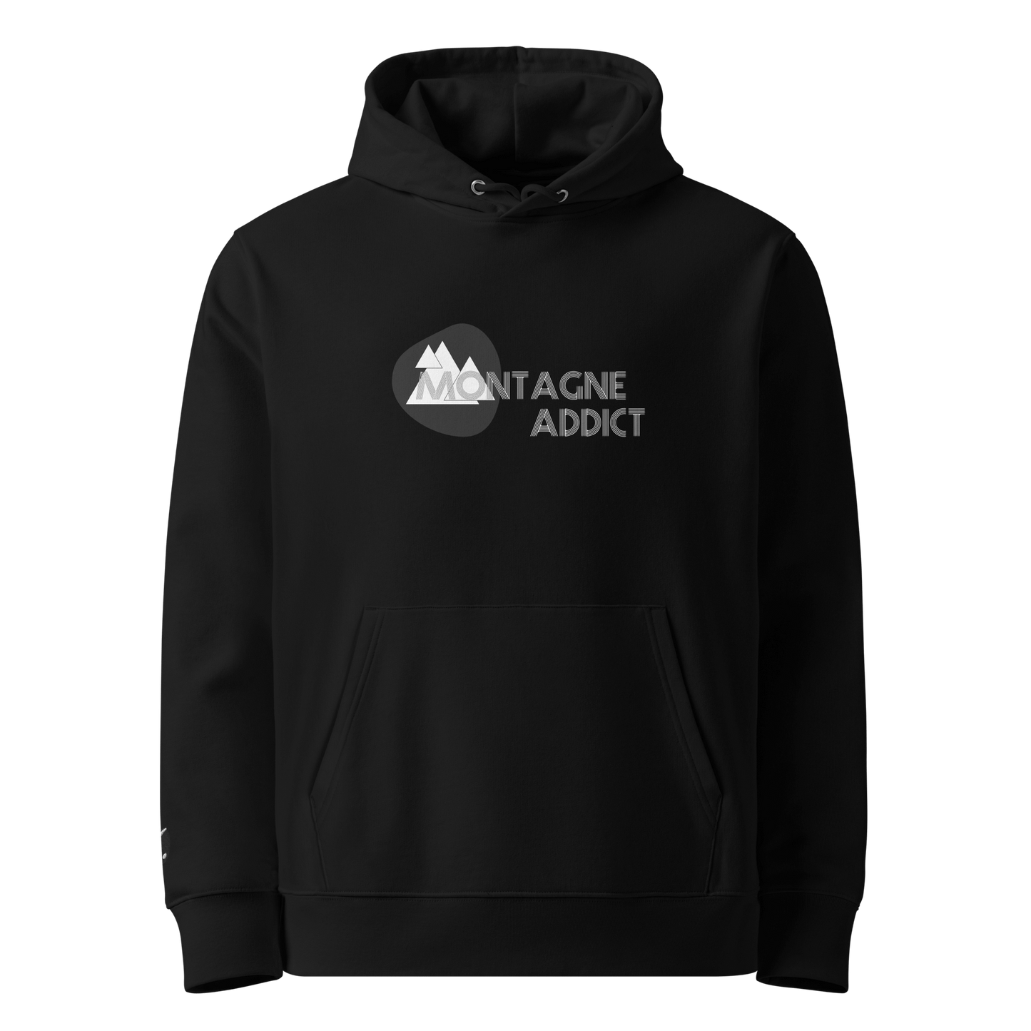 Sweat Capuche Bio Montagne Addict