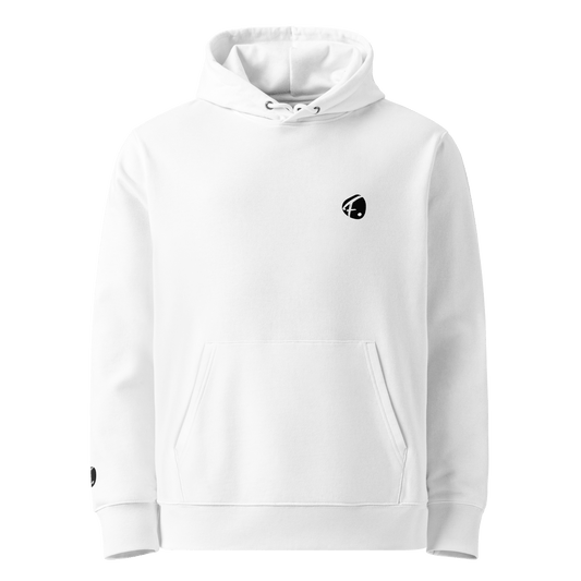 Sweat Capuche Bio Essentiel Blanc