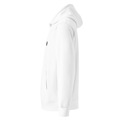 Sweat Capuche Bio Essentiel Blanc