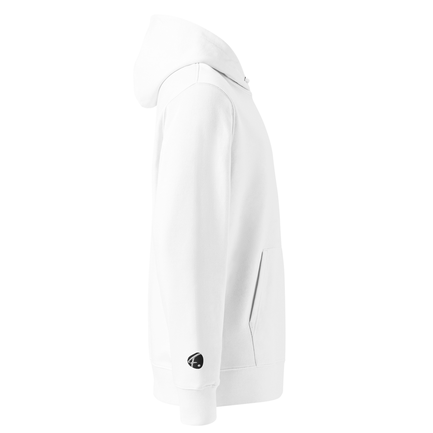 Sweat Capuche Bio Essentiel Blanc